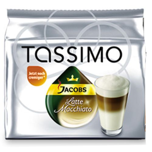 Tassimo T-Discs, Jacobs Krnung, Latte Macchiato, Tassimo, neue Verpackung, T-Disk, 