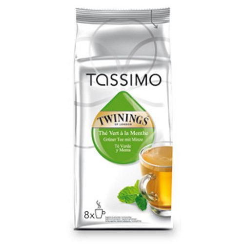 Tassimo T-Discs, Twinings Green Tea, Grner Tee mit Minze, Menthe, Tassimo, neue Verpackung, T-Disk, 