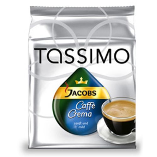 Tassimo T-Discs, Jacobs Krnung, Caff Crema, Sanft und Mild, &, Caffe Crema, Tassimo, neue Verpackung, T-Disk, 