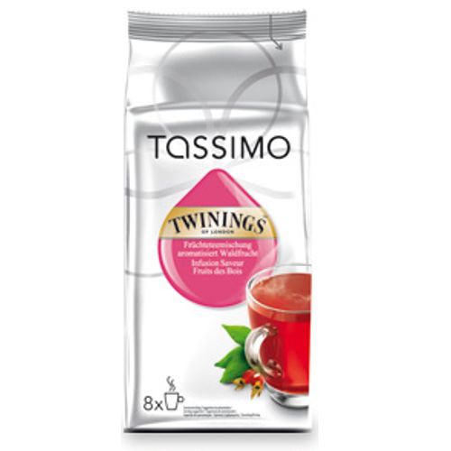 Tassimo T-Discs, Twinings Waldfrucht, Frchtetee, Tassimo, neue Verpackung, T-Disk, 